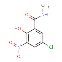 5-chloro-2-hydroxy-N-methyl-3-nitrobenzamide