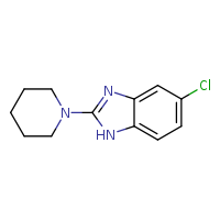 5-chloro-2-(piperidin-1-yl)-1H-1,3-benzodiazole