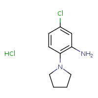 5-chloro-2-(pyrrolidin-1-yl)aniline hydrochloride