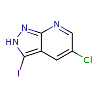 5-chloro-3-iodo-2H-pyrazolo[3,4-b]pyridine