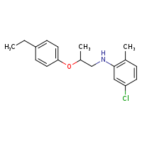 5-chloro-N-[2-(4-ethylphenoxy)propyl]-2-methylaniline