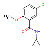 5-chloro-N-cyclopropyl-2-methoxybenzamide