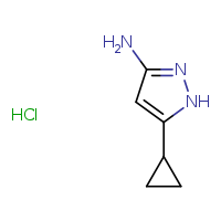 5-cyclopropyl-1H-pyrazol-3-amine hydrochloride