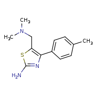 5-[(dimethylamino)methyl]-4-(4-methylphenyl)-1,3-thiazol-2-amine