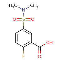5-(dimethylsulfamoyl)-2-fluorobenzoic acid