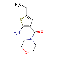 5-ethyl-3-(morpholine-4-carbonyl)thiophen-2-amine