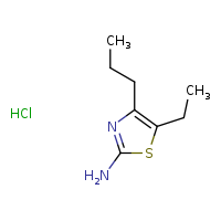 5-ethyl-4-propyl-1,3-thiazol-2-amine hydrochloride
