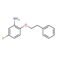 5-fluoro-2-(2-phenylethoxy)aniline
