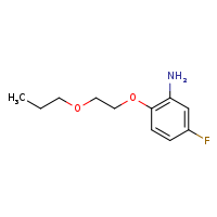 5-fluoro-2-(2-propoxyethoxy)aniline