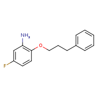 5-fluoro-2-(3-phenylpropoxy)aniline