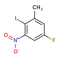 5-fluoro-2-iodo-1-methyl-3-nitrobenzene