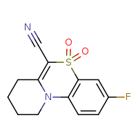 5-fluoro-8,8-dioxo-8??-thia-1-azatricyclo[8.4.0.0²,?]tetradeca-2(7),3,5,9-tetraene-9-carbonitrile