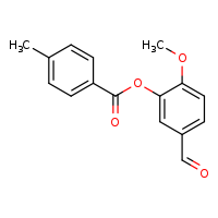 5-formyl-2-methoxyphenyl 4-methylbenzoate