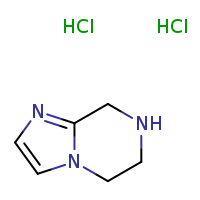 5H,6H,7H,8H-imidazo[1,2-a]pyrazine dihydrochloride
