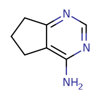 5H,6H,7H-cyclopenta[d]pyrimidin-4-amine