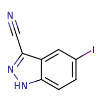 5-iodo-1H-indazole-3-carbonitrile