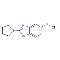 5-methoxy-2-(pyrrolidin-1-yl)-1H-1,3-benzodiazole