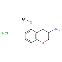 5-methoxy-3,4-dihydro-2H-1-benzopyran-3-amine hydrochloride