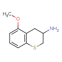 5-methoxy-3,4-dihydro-2H-1-benzothiopyran-3-amine