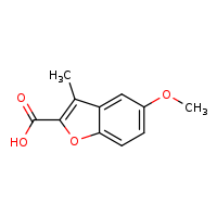 5-methoxy-3-methyl-1-benzofuran-2-carboxylic acid