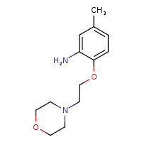 5-methyl-2-[2-(morpholin-4-yl)ethoxy]aniline