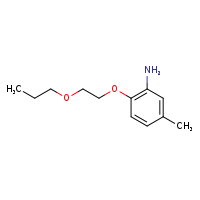 5-methyl-2-(2-propoxyethoxy)aniline