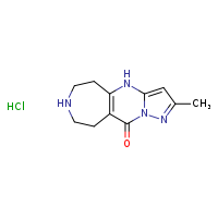 5-methyl-2,6,7,12-tetraazatricyclo[7.5.0.0³,?]tetradeca-1(9),3,5-trien-8-one hydrochloride