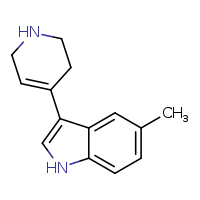 5-methyl-3-(1,2,3,6-tetrahydropyridin-4-yl)-1H-indole