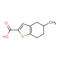 5-methyl-4,5,6,7-tetrahydro-1-benzothiophene-2-carboxylic acid