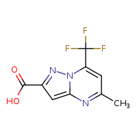 5-methyl-7-(trifluoromethyl)pyrazolo[1,5-a]pyrimidine-2-carboxylic acid