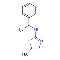 5-methyl-N-(1-phenylethyl)-4,5-dihydro-1,3-thiazol-2-amine