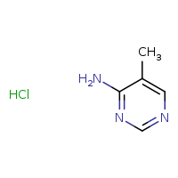 5-methylpyrimidin-4-amine hydrochloride