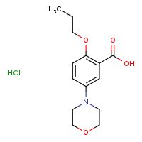 5-(morpholin-4-yl)-2-propoxybenzoic acid hydrochloride