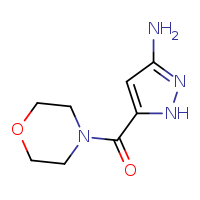 5-(morpholine-4-carbonyl)-1H-pyrazol-3-amine