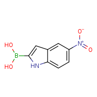 5-nitro-1H-indol-2-ylboronic acid