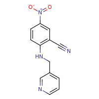 5-nitro-2-[(pyridin-3-ylmethyl)amino]benzonitrile