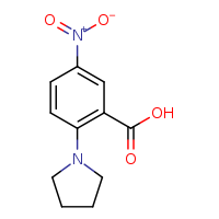 5-nitro-2-(pyrrolidin-1-yl)benzoic acid