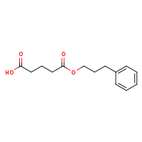 5-oxo-5-(3-phenylpropoxy)pentanoic acid