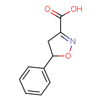 5-phenyl-4,5-dihydro-1,2-oxazole-3-carboxylic acid