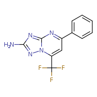 5-phenyl-7-(trifluoromethyl)-[1,2,4]triazolo[1,5-a]pyrimidin-2-amine