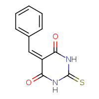 5-(phenylmethylidene)-2-sulfanylidene-1,3-diazinane-4,6-dione