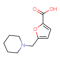 5-(piperidin-1-ylmethyl)furan-2-carboxylic acid