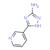 5-(pyridin-3-yl)-1H-1,2,4-triazol-3-amine