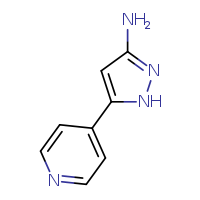 5-(pyridin-4-yl)-1H-pyrazol-3-amine