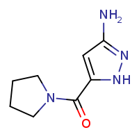 5-(pyrrolidine-1-carbonyl)-1H-pyrazol-3-amine