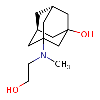(5R,7S)-3-[(2-hydroxyethyl)(methyl)amino]adamantan-1-ol