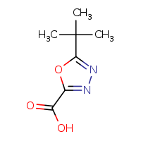 5-tert-butyl-1,3,4-oxadiazole-2-carboxylic acid