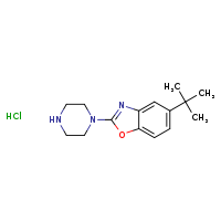 5-tert-butyl-2-(piperazin-1-yl)-1,3-benzoxazole hydrochloride