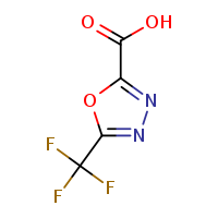 5-(trifluoromethyl)-1,3,4-oxadiazole-2-carboxylic acid