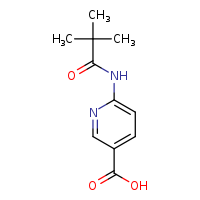6-(2,2-dimethylpropanamido)pyridine-3-carboxylic acid